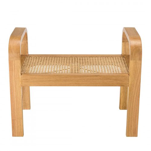 Tabouret 67x38x54 Cm En Bois Naturel