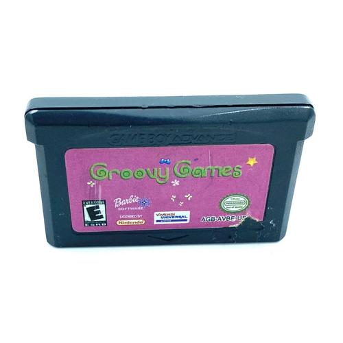 Barbie Software: Groovy Games Jeu Nintendo Game Boy Advance Gba Version Ntsc-Us (Etats-Unis)