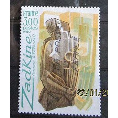 1980. F2074: Oeuvre De Zadkine
