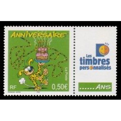 1 Timbre France Personnalisé 2003, Neuf - Anniversaire - Yt 3569a Tp