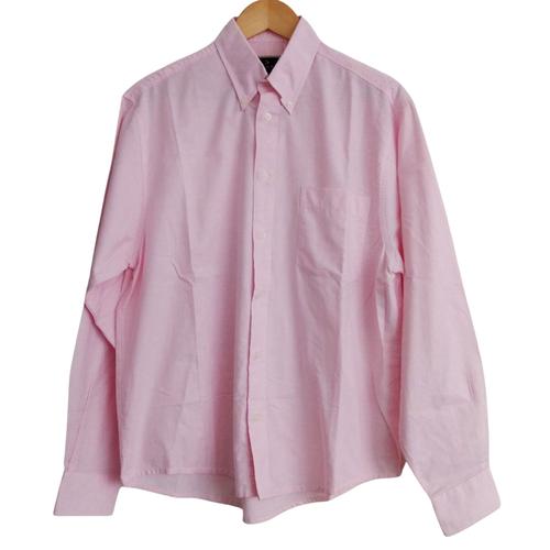 Chemise Rose Manches Longues. Derby Ville. Coton. Taille 39 / 40