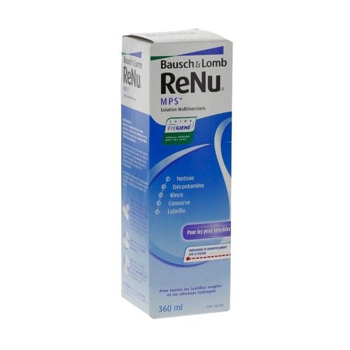 Bausch & Lomb Renu Mps Yeux Sensibles 360ml 