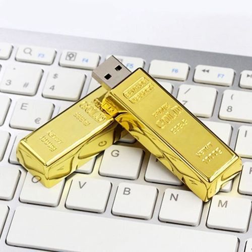 64 Go Clé USB à mémoire flash USB Or