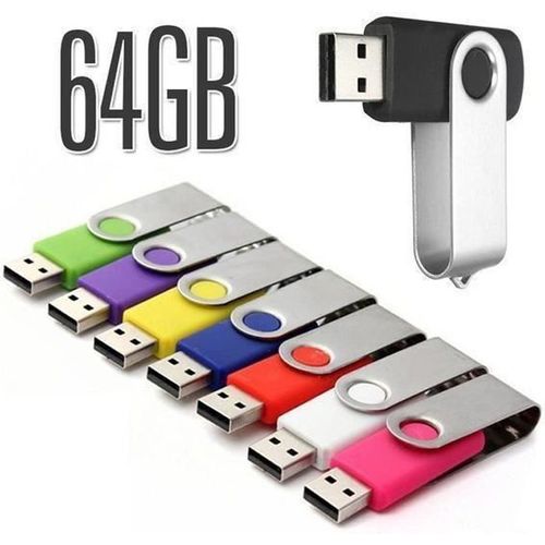 64 Go Clé USB à mémoire flash USB Noir