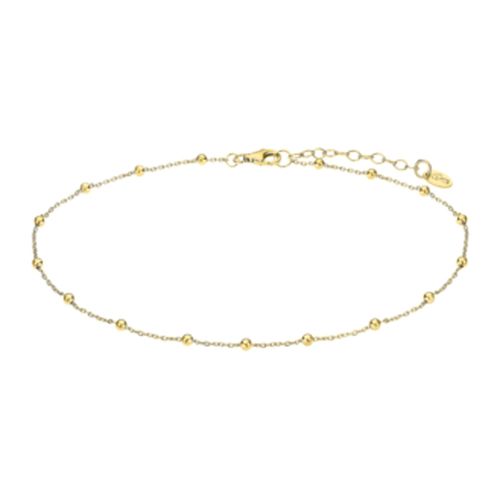 Chaine De Cheville Lotus En Argent Doré
