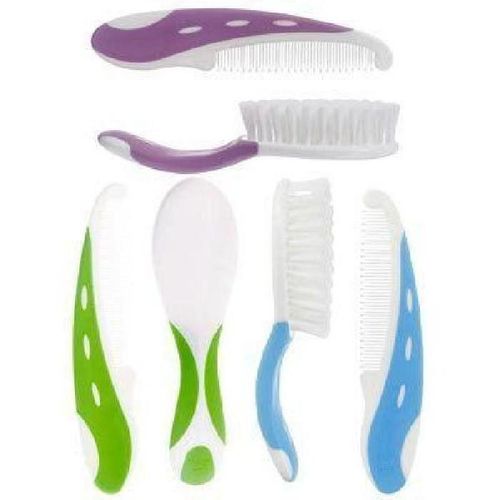 Tigex Set Brosse + Peigne Pure Soie - Bleu Ou Rouge