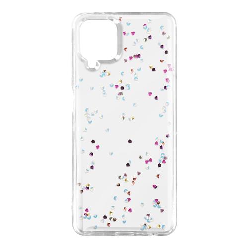 Coque Samsung Galaxy A12 Mini Diamant Pailleté - Transparente