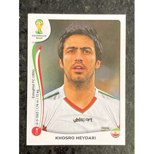 Image Panini - Fifa World Cup 2014 - N°454 Khosro Heydari