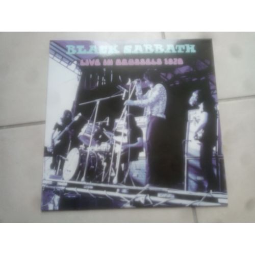 Black Sabbath Live In Brussels 70 Lp 