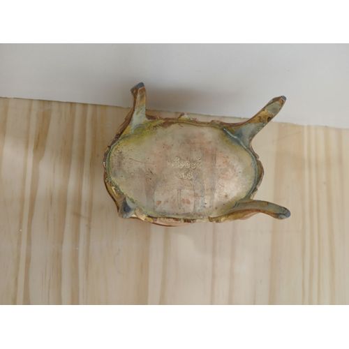 Français Napoleon Trois Victorian Brass Jewellery Trinket Box Casket