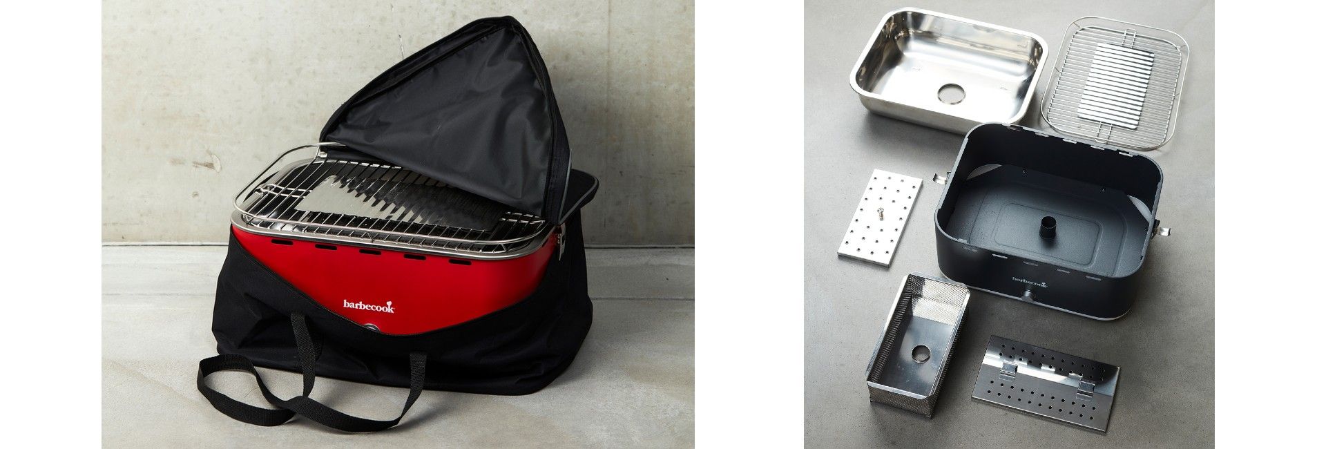 Barbecue de table � charbon Barbecook Carlo Chilli Pepper image 1 | Rakuten