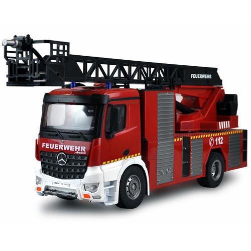 Camion De Pompier Télécommandé Epa Arocs 1/18 Ème Rtr 2.4 Ghz 12 Voies-Amewi
