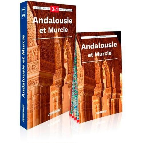 Andalousie Et Murcie - Guide + Atlas + Carte Routière 1/1 100 000