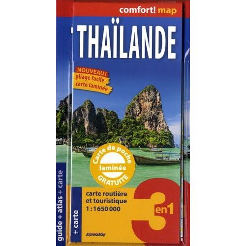 Thaïlande - Guide + Atlas + Carte 1/1 650 000