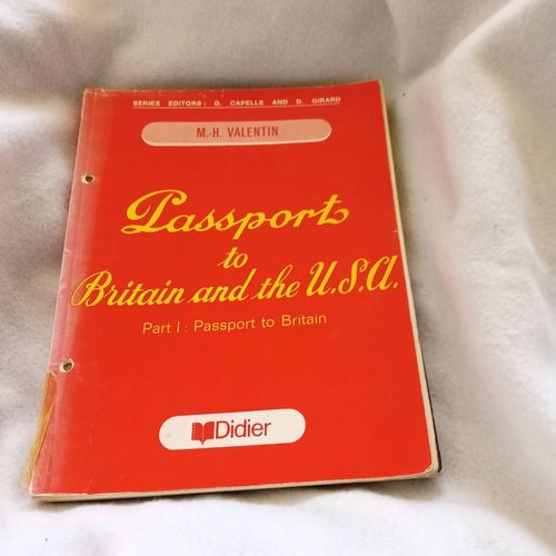 Passeport To Britain And The Usa