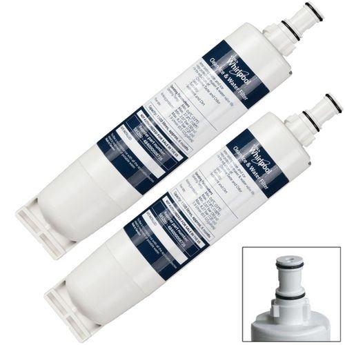 Lot de 2 cartouches filtres a eau SBS002 Réfrigérateur congélateur (SBS002x2 ARISTON HOTPOINT WHIRLPOOL)