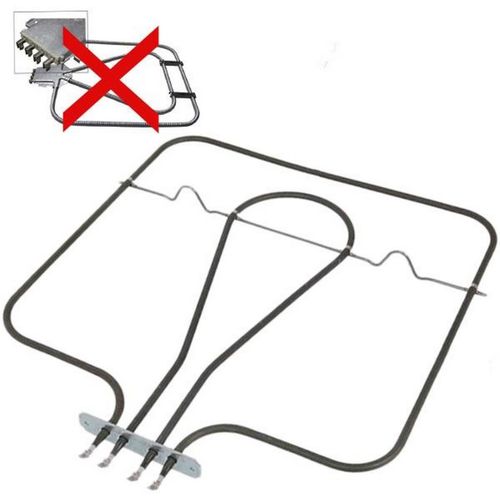 Résistance inférieure 1500W Four cuisinière (41020672 ROSIERES IBERNA HOOVER CANDY)