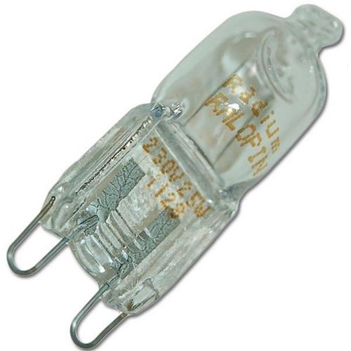 Ampoule halogène G9 25W Four micro-ondes (71X2994 WHIRLPOOL DE DIETRICH SIEMENS BOSCH BAUKNECHT ELECTROLUX NEFF AEG FAURE KITCHENAID IGNIS GAGGENAU LADEN THOMSON ARCELIK IKEA ELECTROLUX ZANUSSI ARTHUR