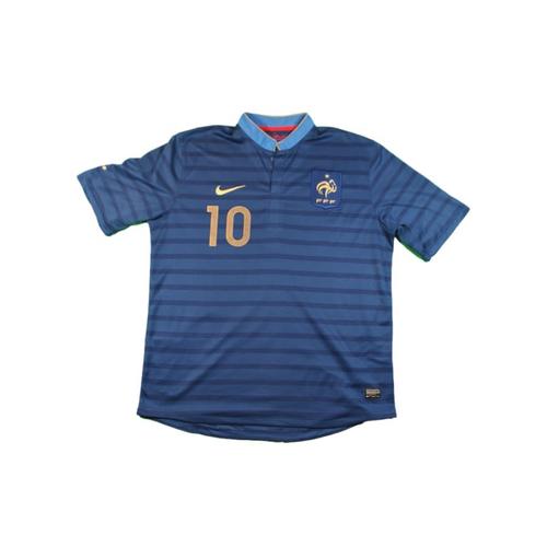 Maillot Équipe De France Vintage Domicile #10 Benzema 2012-2013