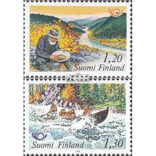 Finlande 922-923 (Édition Complète) Oblitéré 1983 Tourisme Dans Skanddansavien