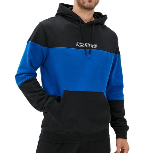 Sweat À Capuche Noir/Bleu Homme Dc Shoes Adyf