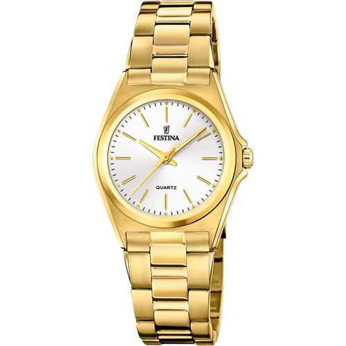 Montre Femme Festina En Acier Jaune