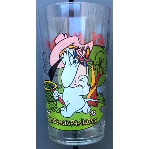 Verre A Moutarde Droopy La Chasse Aux Papillons , Tex Avery, Dessin Animé, Animation, Figurine, Cartoon