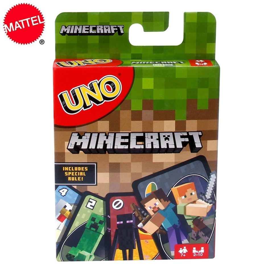 Mattel Uno Minecraft Card Game - 5