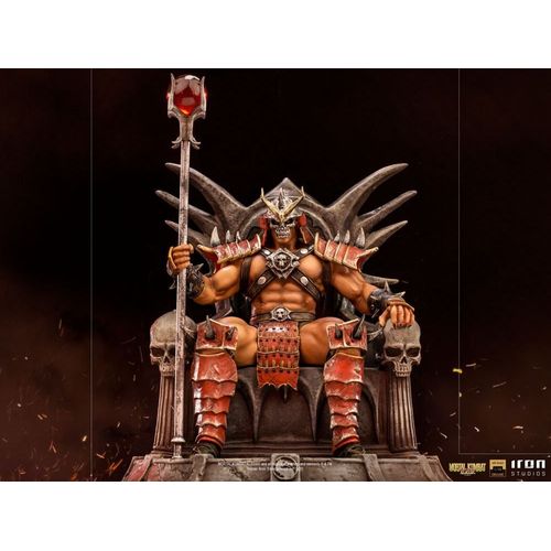 Mortal Kombat Statuette 1/10 Bds Deluxe Art Scale Shao Khan 25 Cm