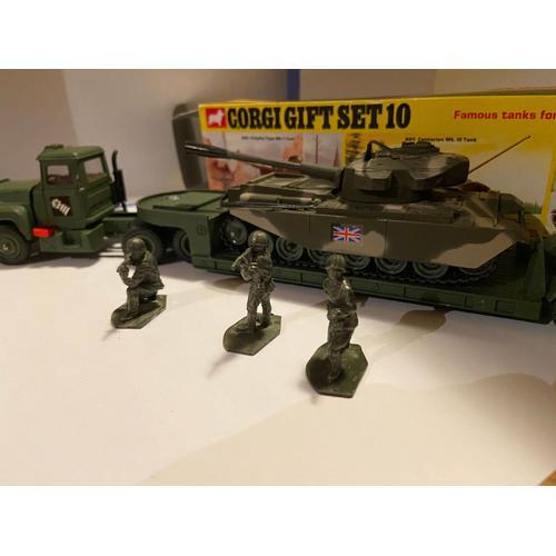 Corgi Toys Gs10 Tank Transporter+Tank Mkiii-Corgi