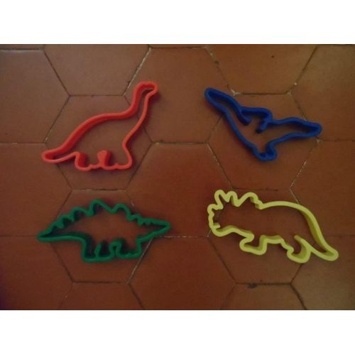 Lot De 4 Emporte-Pièce Pour Pâte À Modeler 