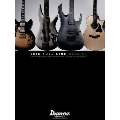 Ibanez 2016 Full Line Catalog