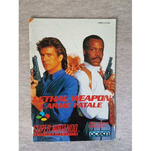 Notice L'arme Fatale (Lethal Weapon) Super Nintendo (Fah)