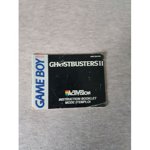 Notice Ghostbusters Ii Gameboy (Fah Version)