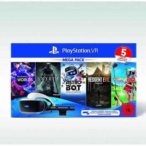 Playstation Vr - Mk2 - V2 - Casque + Camera + Accessoires