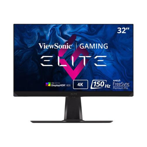 ViewSonic ELITE Gaming XG320U - Écran LED - jeux - 32" - 3840 x 2160 4K UHD (2160p) @ 150 Hz - IPS - 400 cd/m² - 1000:1 - HDR600 - 1 ms - 2xHDMI, DisplayPort - haut-parleurs