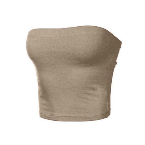 Bustier Court Sans Bretelles Pour Femmes,Bustier,Sexy,Slim,Élastique