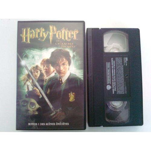 Cassette Video Vhs - Harry Potter Et La Chambre Des Secrets - Daniel Radcliffe