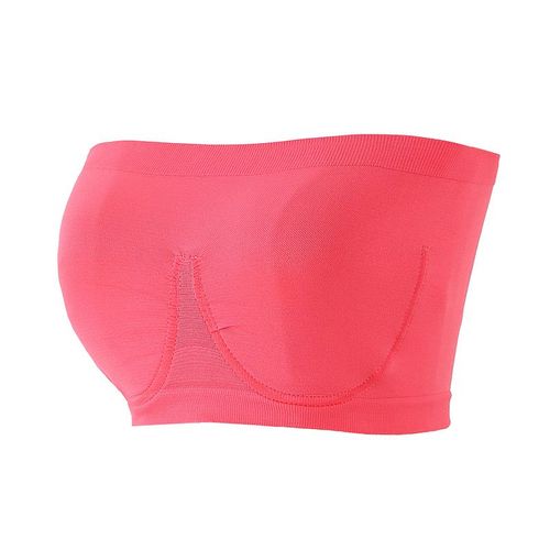 Bustier Tubulaire Sans Bretelles Pour Femmes,Tenue D'été Sexy Et Solide,Dos Nu