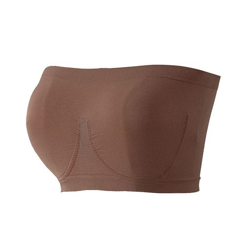 Bustier Tubulaire Sans Bretelles Pour Femmes,Tenue D'été Sexy Et Solide,Dos Nu