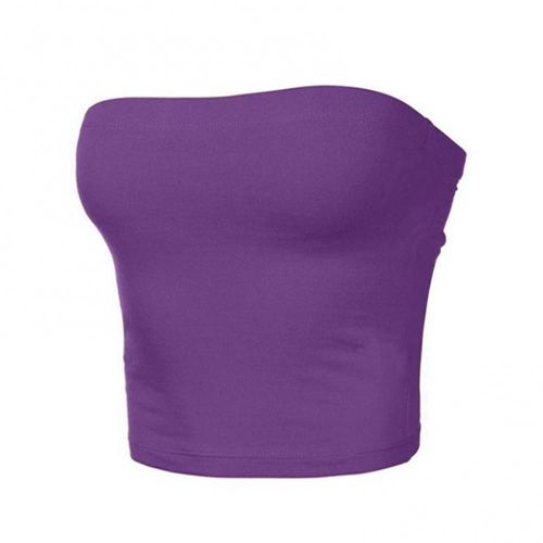 Bustier Court Sans Bretelles Pour Femmes,Bustier,Sexy,Slim,Élastique