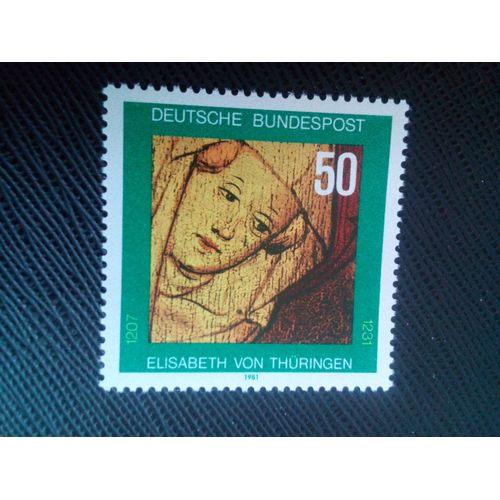 Timbre Allemagne /Rfa Yt 947 Sainte Elisabeth De Thuringe 1981 (120106)