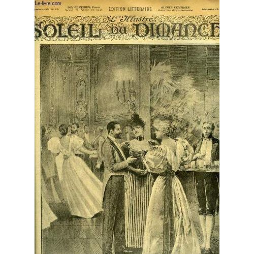 L Illustré, Soleil Du Dimanche N° 10 - Bal De Chasse, Composition De Mme Maximilienne Guyon, La Petite Danseuse Par Marua Joséfovna, La Vache Par Georges Courteline, Pour Les Jeunes Filles Par Jacques(...)