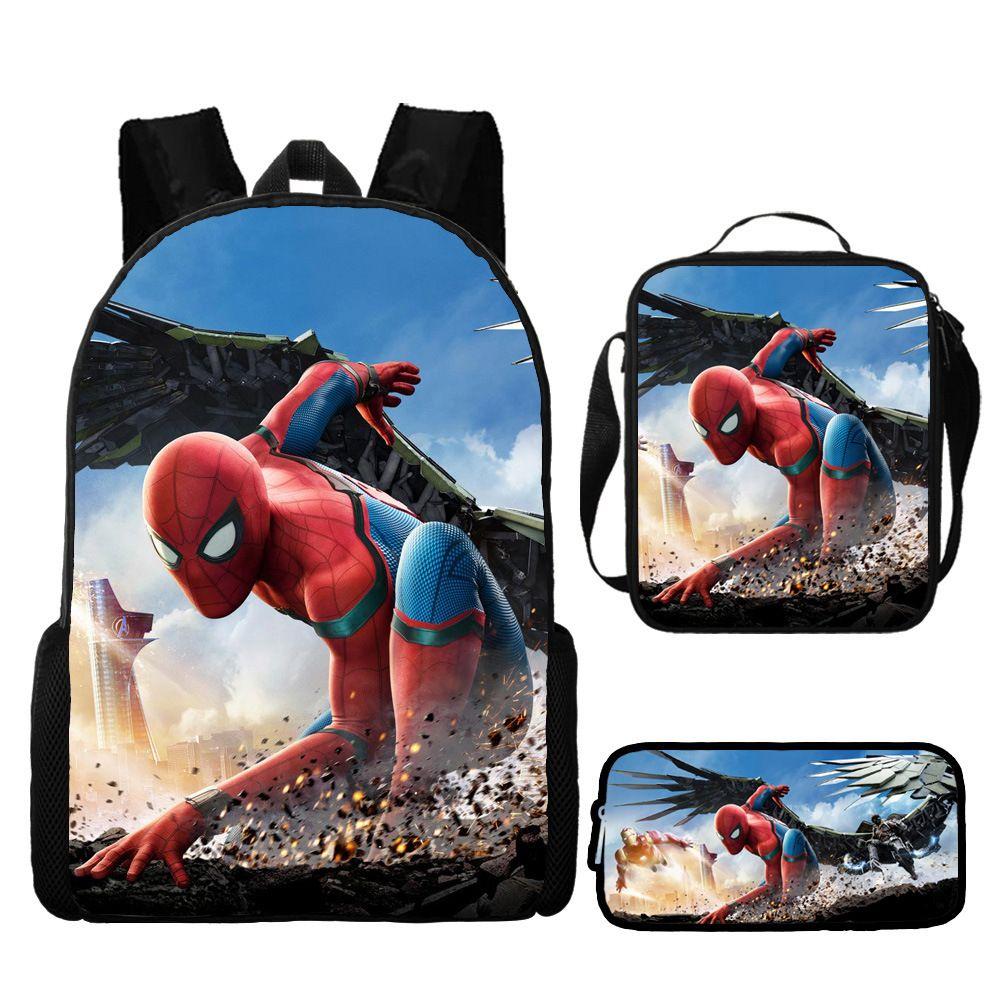 Marvel Spider-Man sac  dos collge sac grande capacit Anim...