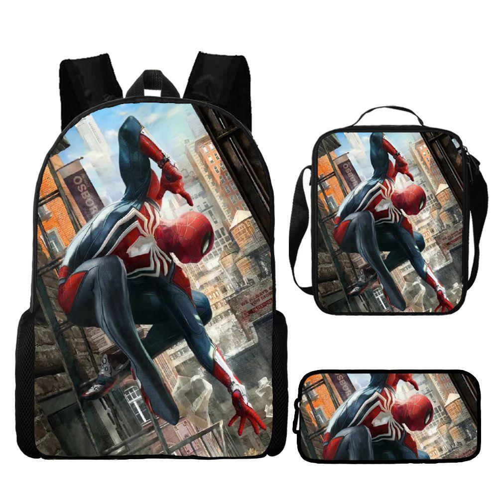 Marvel Spider-Man sac  dos collge sac grande capacit Anim... - 4