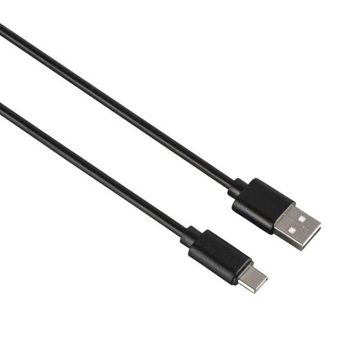 Hama Câble USB-C, mâle USB-C - mâle USB-A, USB 2.0, 0,90 m, 25 pièces
