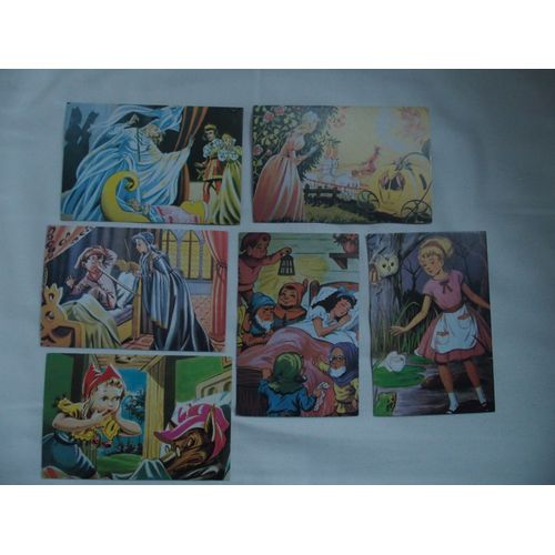 Lot De 8 Images Contes