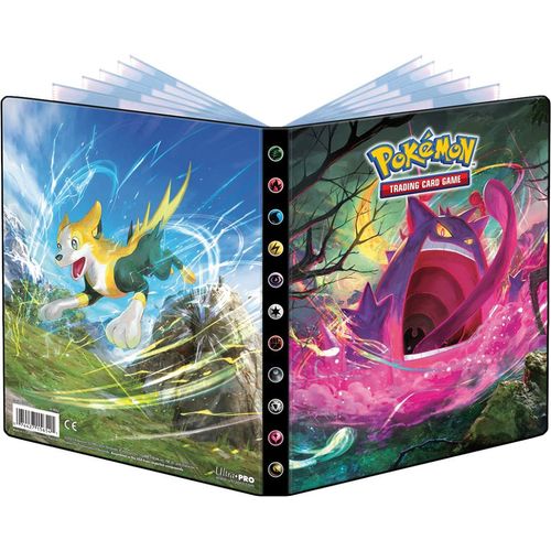 Portfolio / Album / Cahier Range Carte Pokemon Format A5 JusquÀ 80 Cartes - Épée Et Bouclier Eb08 -Poing De Fusion - Ectoplasma Et Fulgudog - 15654