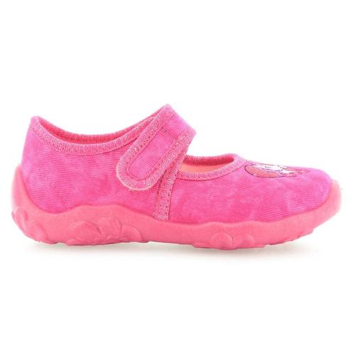 Baskets Basses Superfit Pink Textil