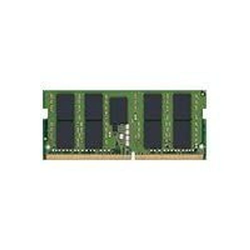 Kingston - DDR4 - module - 16 Go - SO DIMM 260 broches - 3200 MHz / PC4-25600 - CL22 - 1.2 V - mémoire sans tampon - ECC - pour Lenovo ThinkPad P1 Gen 4 20Y3, 20Y4